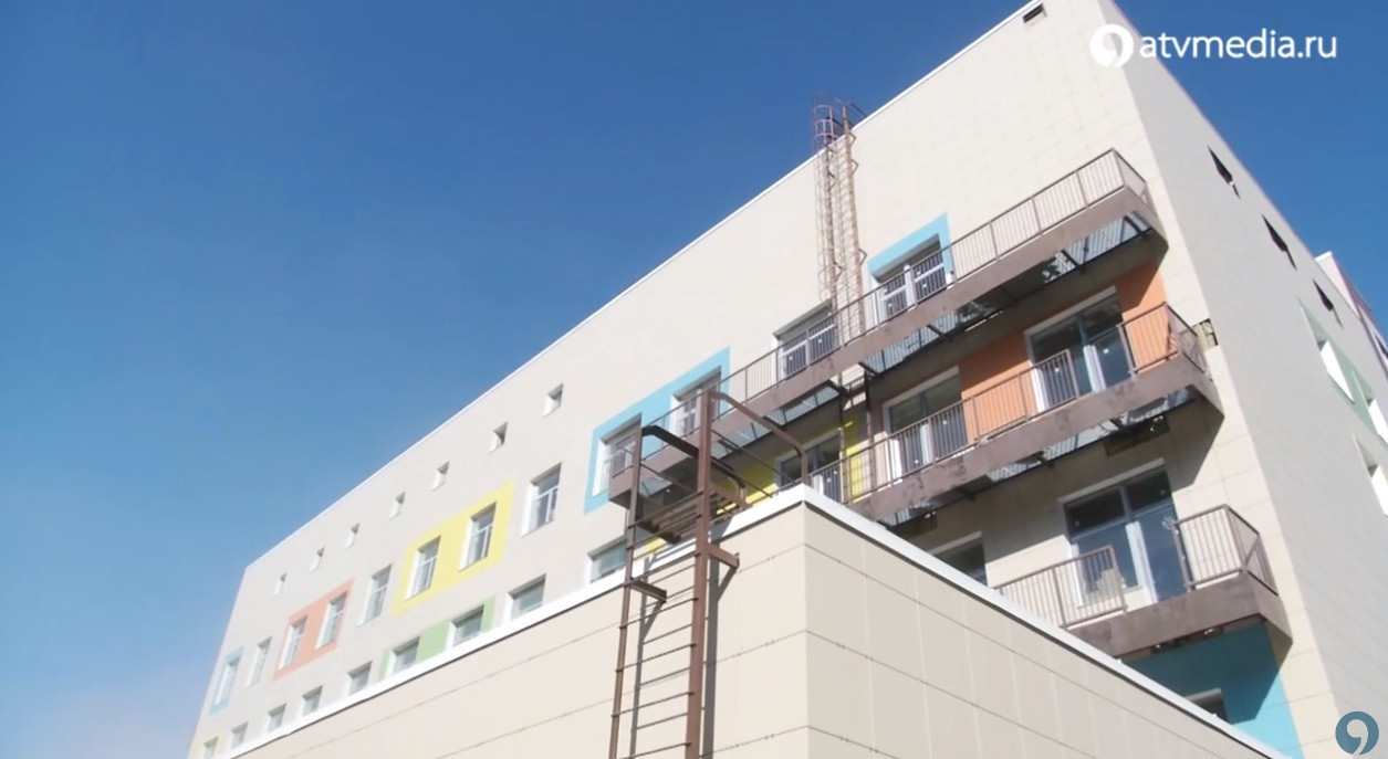 Корпус краевой детской больницы в Ставрополе достроен на 85%