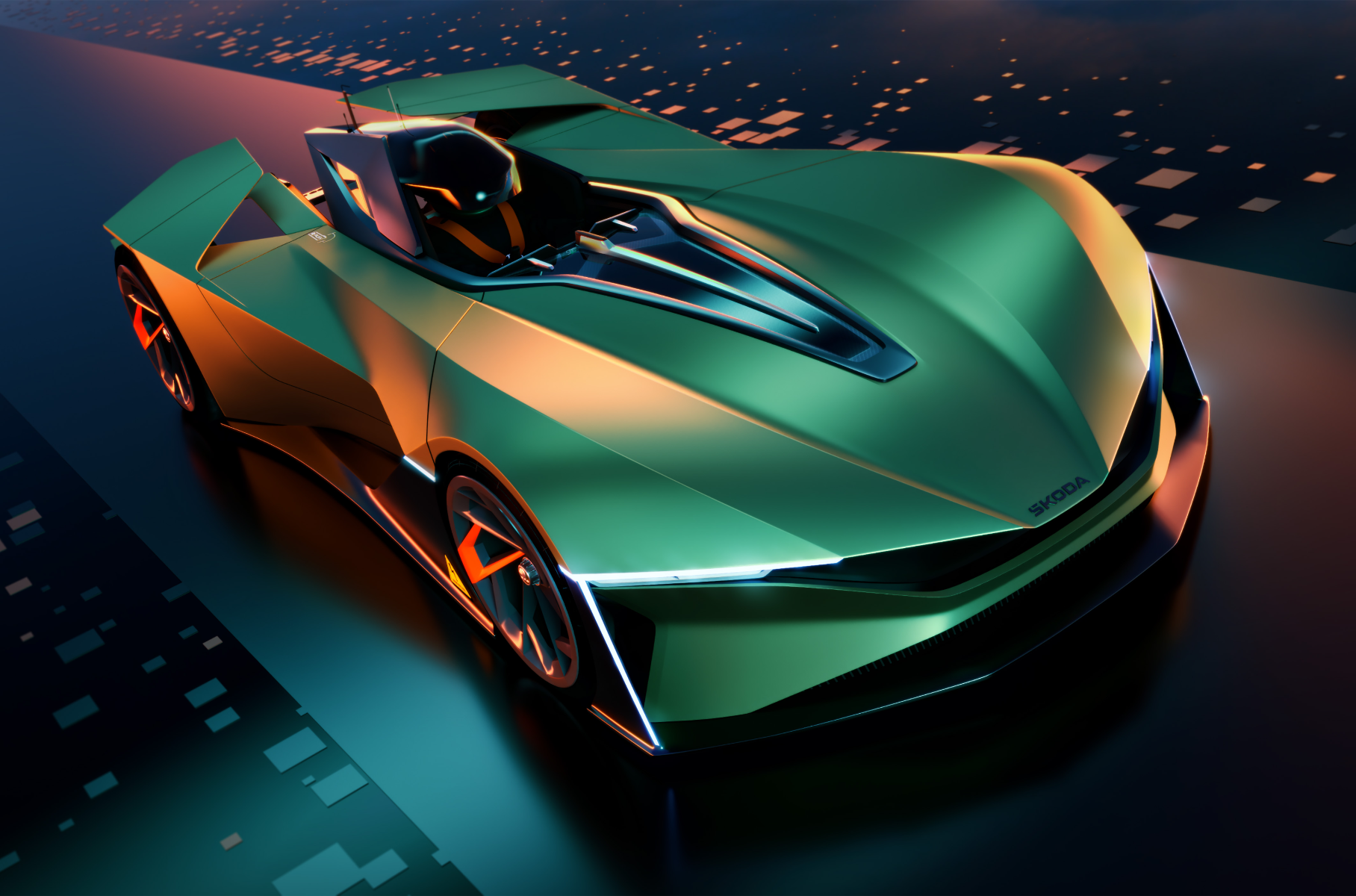 Skoda создала виртуальный суперкар для Gran Turismo